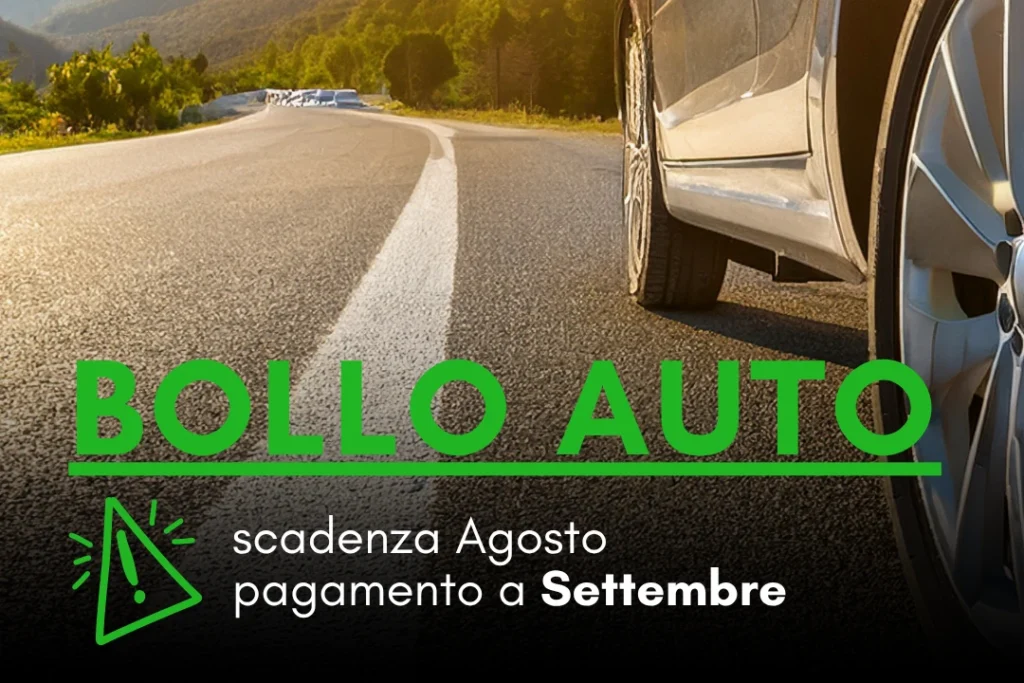 Bollo auto in scadenza ad agosto? C’è tempo fino al 30 settembre!